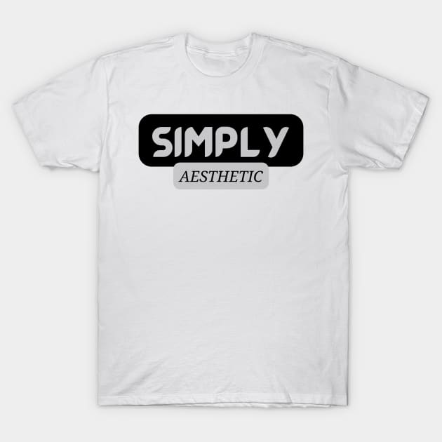 Simply Aesthetic T-Shirt by AISE KEOUB
